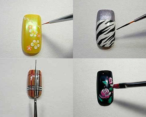15 Pcs Nail Art Drawing Brushes Set Tool