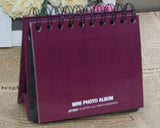 Simple Stand Photo Album for Fujifilm Instax Mini Films - Purple