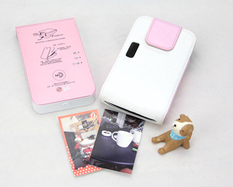 LG Pocket Photo Mobile Portable Printer PD239 Case - White