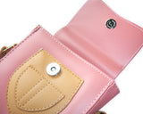 Retro Fujifilm Instax Mini Camera Leather Bag - Pink