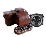 Retro Sony NEX-5T Camera Leather Case