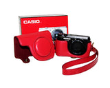 Retro Casio Exilim EX-H50 Digital Camera Leather Case