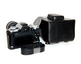 Retro Olympus OM-D E-M5 Mark II Camera Leather Case