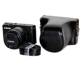 Retro Canon EOS M10 Leather Camera Case
