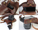 Premium Series Canon EOS M10 Camera Leather Case