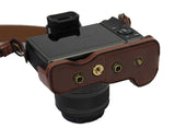 Premium Series Canon EOS M5 Camera Leather Case