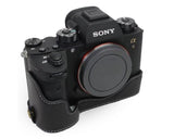 Sony A9 Genuine Leather Half Camera Case