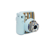 Stripe Camera Sticker for Fujifilm Instax mini 8 - Ice Blue