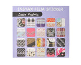 20 Sheets Fujifilm Instax Mini Films Decor Sticker Borders - Lace