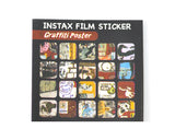 80 Sheets Fujifilm Instax Mini Films Decor Sticker Borders - Skeleton