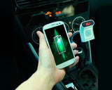 Car Kit MP3 Wireless Bluetooth LCD FM Transmitter Modulator - White