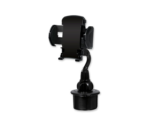 Adjustable Automotive Cup Holder for iPod Smartphones MP3 GPS - Black