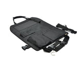 Universal Car Seat Backside Multi Pockets Storage Bag - Black