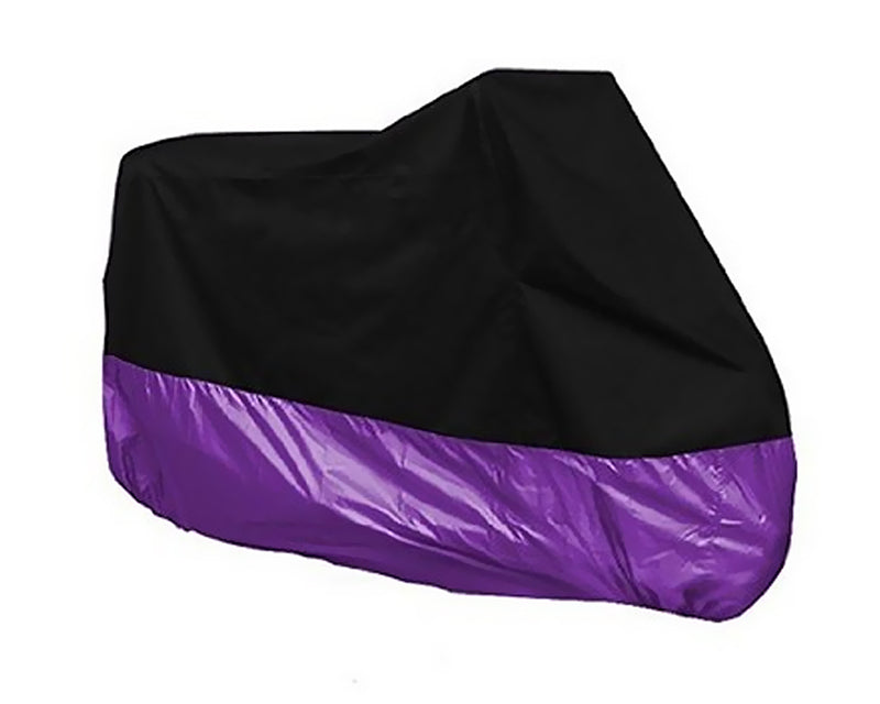 190T Nylon Heavy Duty Waterproof Bike Cover - Purple