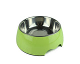 Glossy Series Stainless Steel Pet Bowl 2 in 1