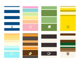 Horizontal line pattern Designer Phone Cases