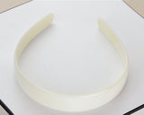 2 Pcs Plastic Scroll Hair Hoop Headband Ornament with Teeth