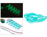 5 pairs 47" Glow in the Dark Shoelaces - 5 Colors