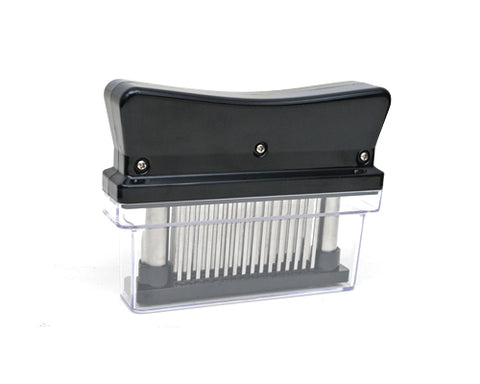 Professional 48 Blades Stainless Steel Meat Tenderizer - Black