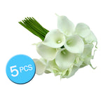 5 Pieces Calla Lily Bridal Wedding Bouquet