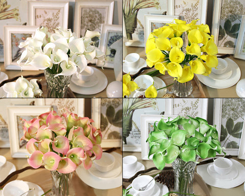 5 Pieces Calla Lily Bridal Wedding Bouquet