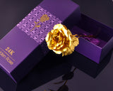 24K Golden Rose with Gift Box