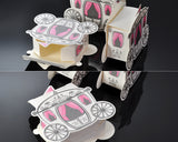 Fairytale Carriage Wedding Candy Boxes