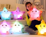Luminous Glow Star LED Light Up Pillow with Speaker