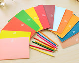 7 x 9 Inches 46 Pages Writing Composition Notebook Memo Book - Green