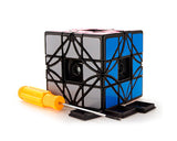 3x3x3 Challenging Brain Teaser Irregular Magic Speed Cube - Black