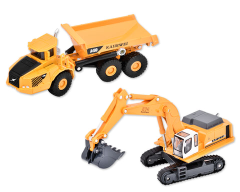 Alloy Diecast Truck/Excavator Toy Model