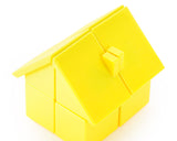 Creative 2x2x2 House Speed Cube - Yellow