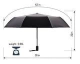 Flower Pattern Compact Travel UV Protection Umbrella