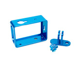 GoPro Style Frame Mount for Xiaomi Yi Sport Cam Action Camera - Blue