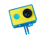 GoPro Style Frame Mount for Xiaomi Yi Sport Cam Action Camera - Blue