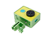 GoPro Style Frame Mount for Xiaomi Yi Sport Cam Action Camera - Green