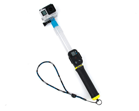 GoPro 14-24'' Floating Extension Pole for Hero Camera - Yellow