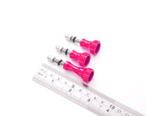 GoPro Aluminum Knob Stainless Bolt Nut Screw for Hero Cameras - Pink