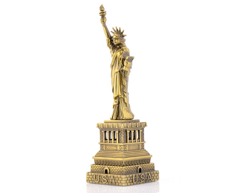 Metallic Statue of Liberty Model Statue Decoration