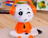 Cute Kid Cartoon Table Desk Home Switch Night Lamp Light- Orange DJ