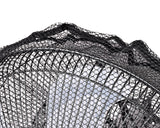 50 x 15 cm Safety Fan Protection Cover Net - Black