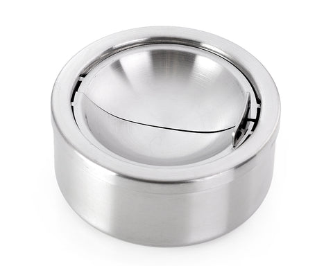 Frost Stainless Steel Flip Top Opening Ashtray