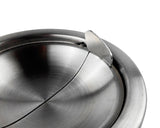 Frost Stainless Steel Flip Top Opening Ashtray