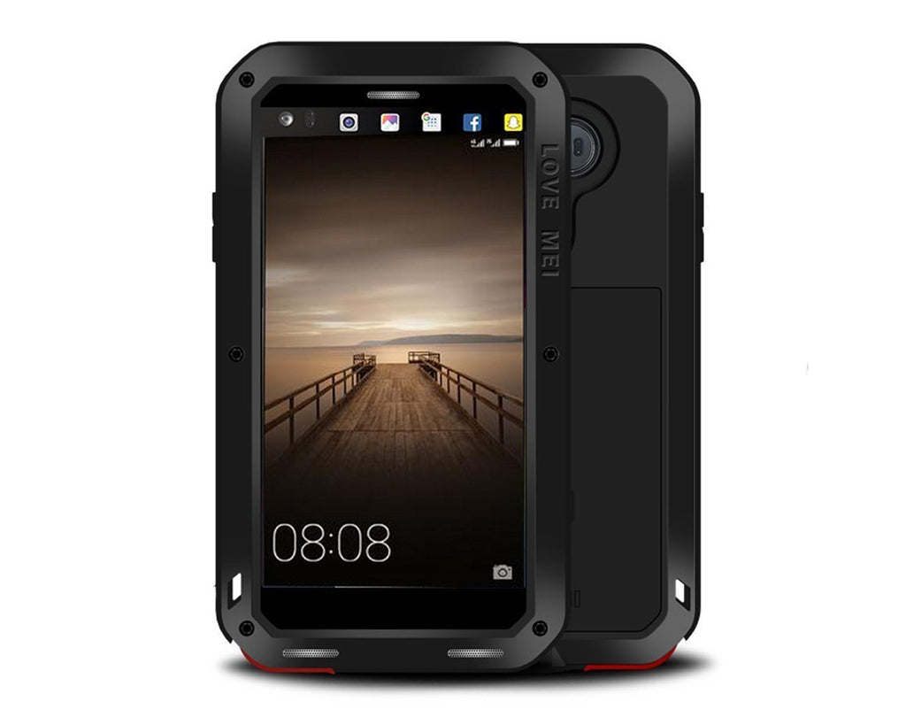 Shockproof Series Huawei Mate 9 Metal Case - Black