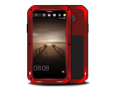 Shockproof Series Huawei Mate 9 Metal Case - Red