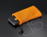 Net Series iPhone 4 and 4S Soft Pouch Case - Orange