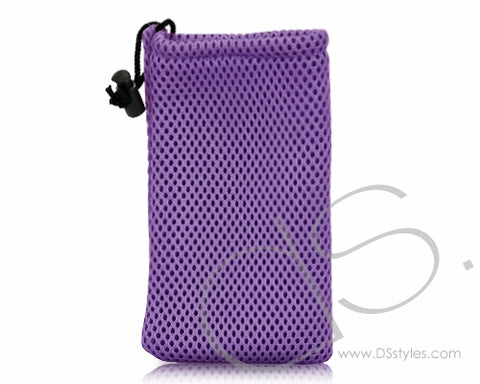 Net Series iPhone 4 and 4S Soft Pouch Case - Purple