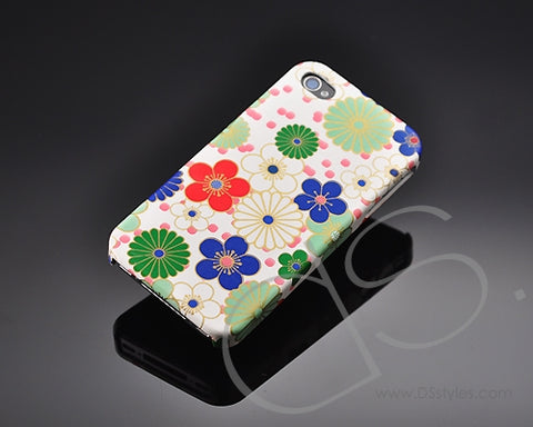Flourish Series iPhone 4 and 4S Case - Green