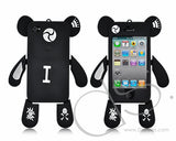 Dream Series iPhone 4 and 4S Silicone Case - Black