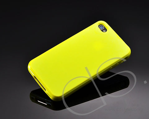 Gelee Series iPhone 4 Silicone Case - Yellow